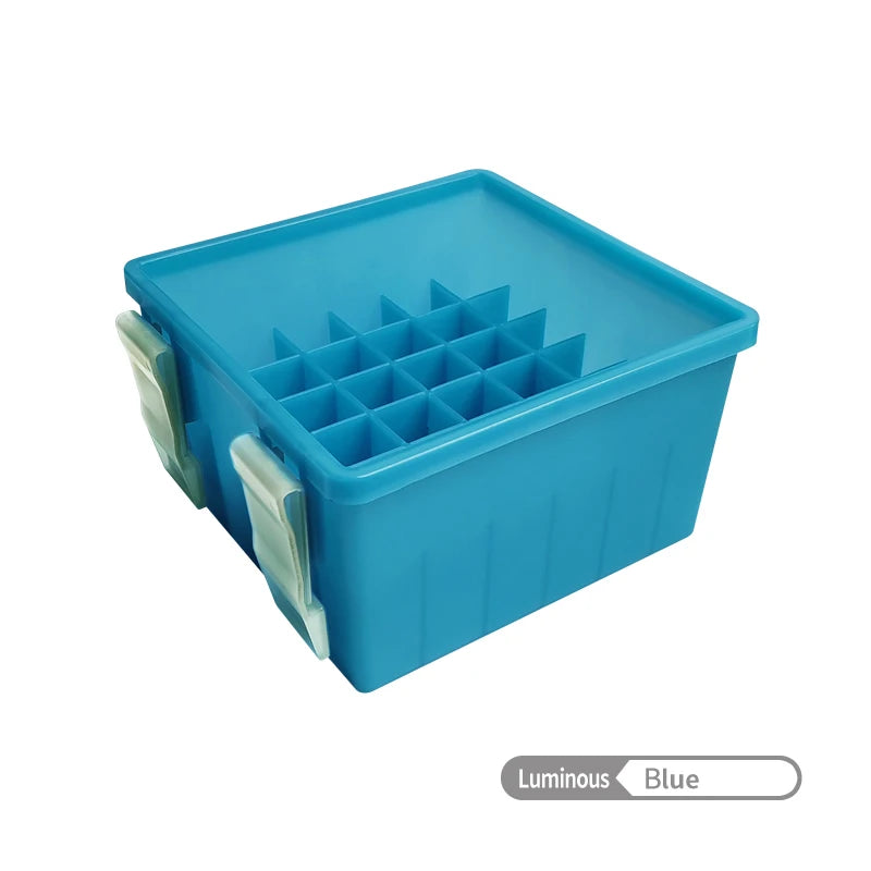 New 36 Grids Plastic Luminous Fishing Tackle Box Hard Lure Storage Box Egi Webfoot Octopus Organizer Squid Jig Bait Container