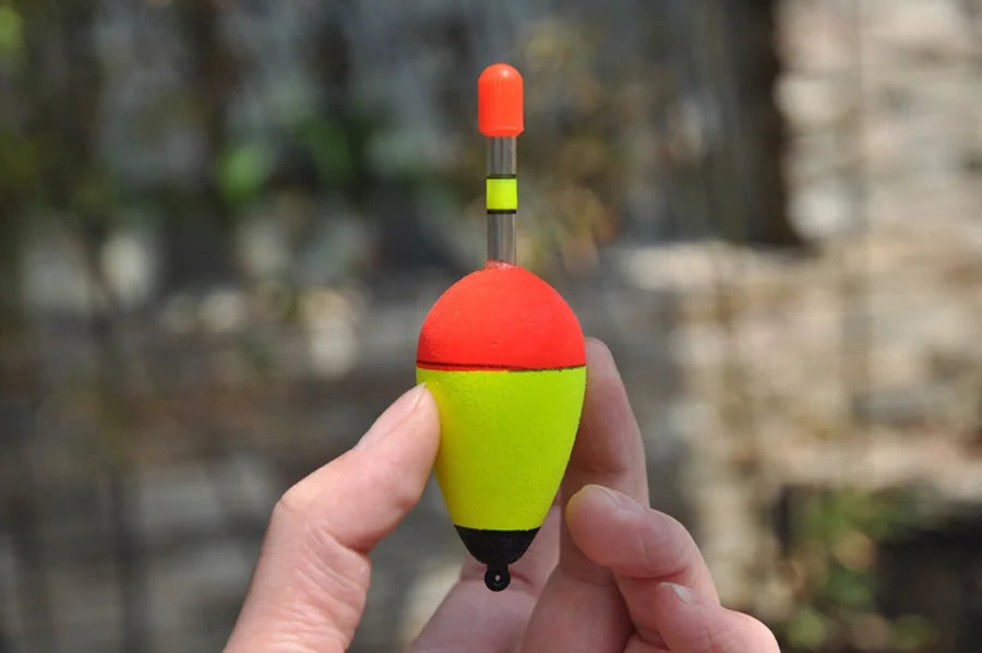5Pcs EVA Luminous Fishing Night Floats Light Stick Foam Plastic Bobber for Sea Rock Fishing Striking Float Accessories 10-100g