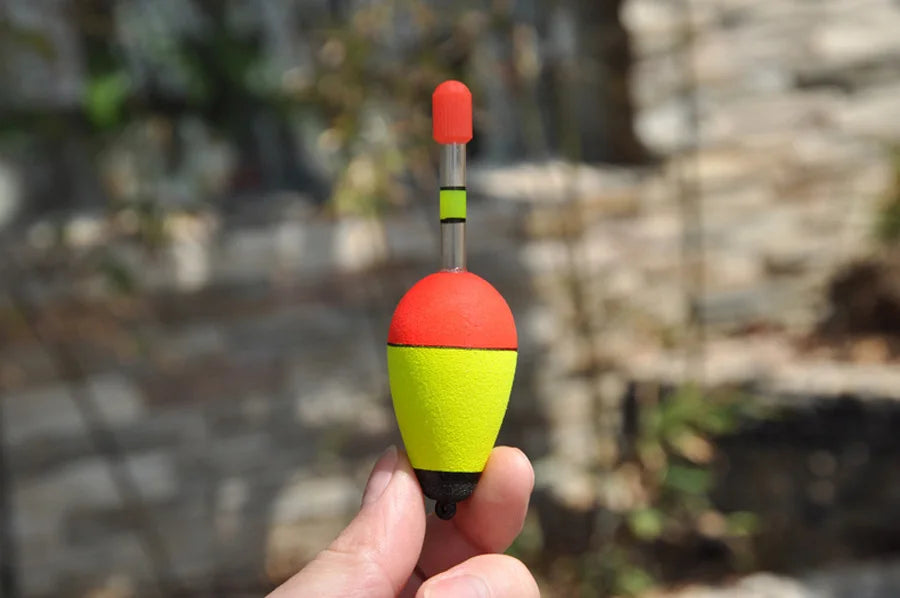 5Pcs EVA Luminous Fishing Night Floats Light Stick Foam Plastic Bobber for Sea Rock Fishing Striking Float Accessories 10-100g