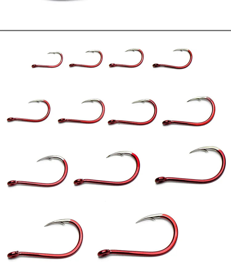 Fishing Barbed Hook Bend Mouth Triangular Fast Attack Super Needle Point Fishhook Black Seabream Bass Japan Hooks 4-8 Piece Pack