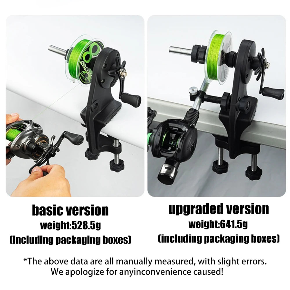 Portable Lightweight Fishing Line Winder Spooler Antirust Sturdy Line Winder fishing accessories For fishing Reel fishing tools