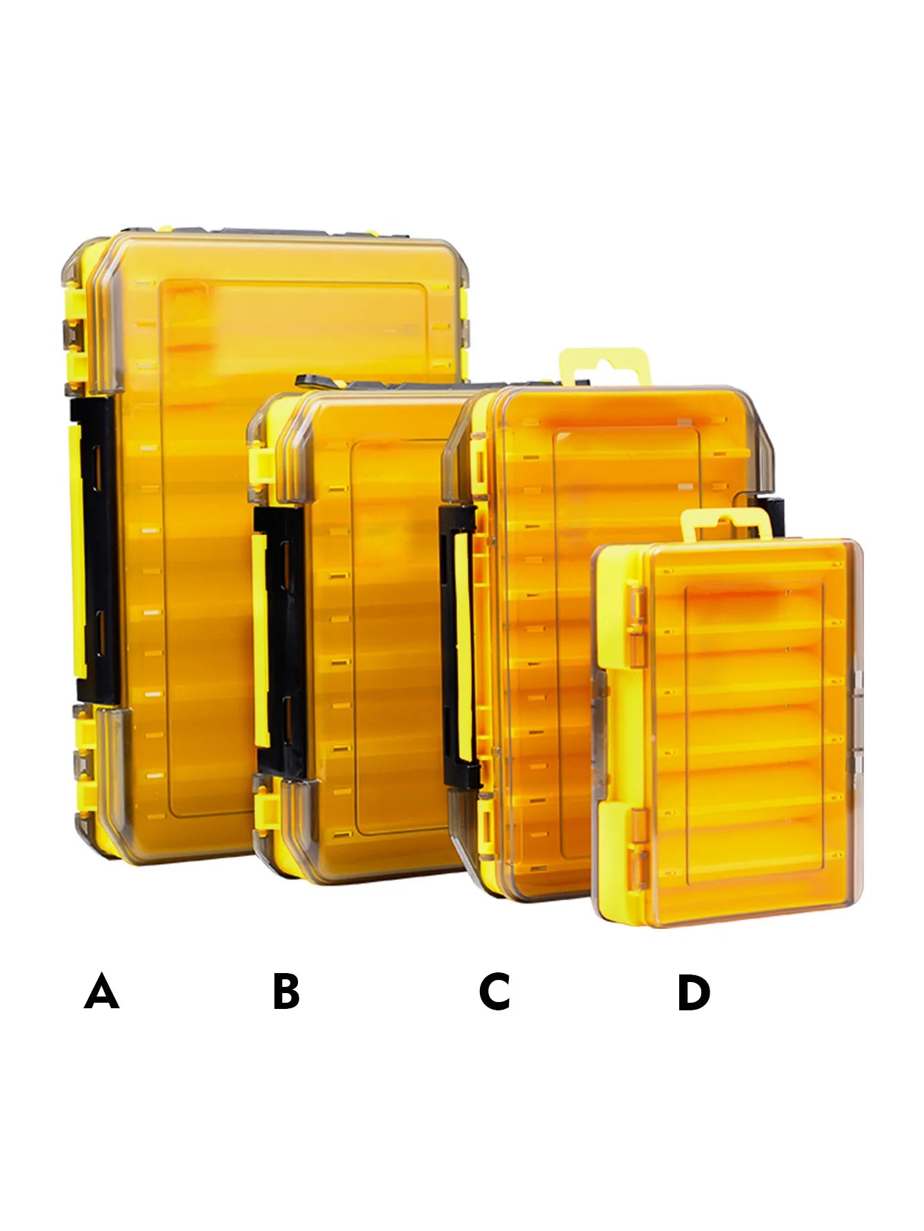 Versatile 10-Cell Double-Sided Fishing Tackle Box - Durable, Easy Access Bait & Tool Organizer for All Your Fishing Adventures