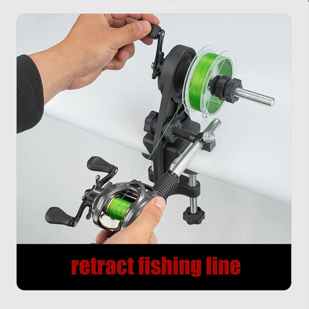 Portable Lightweight Fishing Line Winder Spooler Antirust Sturdy Line Winder fishing accessories For fishing Reel fishing tools