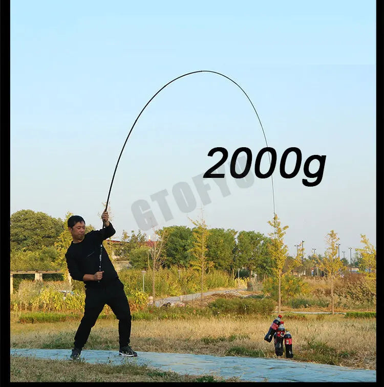 High Quality Carbon Super Light Fishing Rod Positionable Fiber Telescopic Handle Stream Pole 3.6M4.5M7.2M8M9M10M Travel Carp Rod