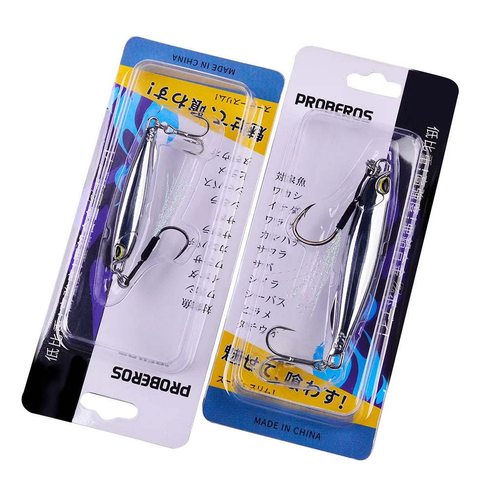 Metal Jig Bait 15g 20g 30g 40g Mackerel Artificial Hard Fish Lure Sinking Far Casting Jigging Bait Spoon Spinnerbait For Fishing