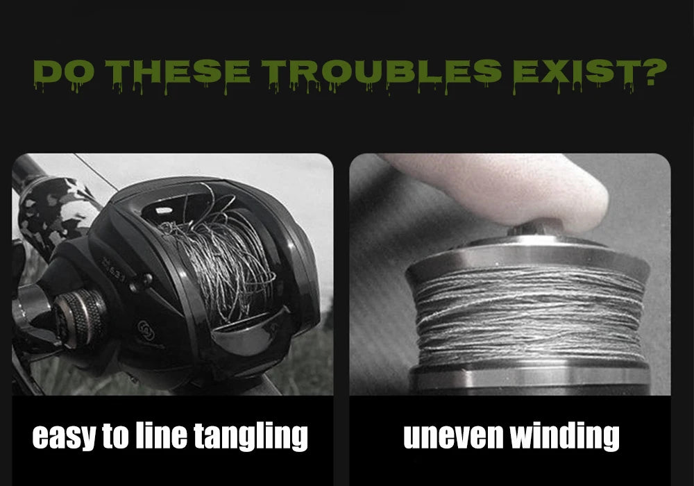 Portable Lightweight Fishing Line Winder Spooler Antirust Sturdy Line Winder fishing accessories For fishing Reel fishing tools