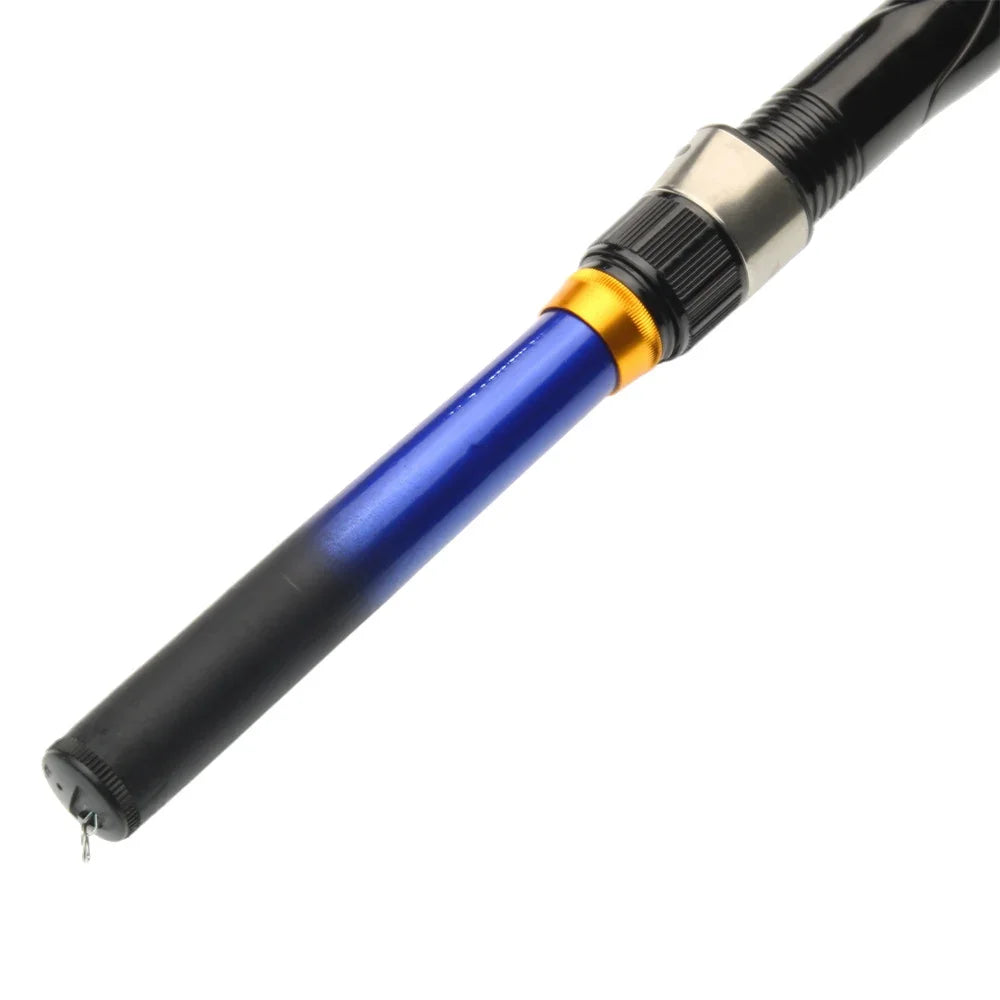 BAKAWA Telescopic Rock Fishing Rod Spinning Fly Carp Feeder Carbon Fiber Pesca 3M 2.7M 2.4M 2.1M 1.8M 1.5M Mini Travel Reel Seat