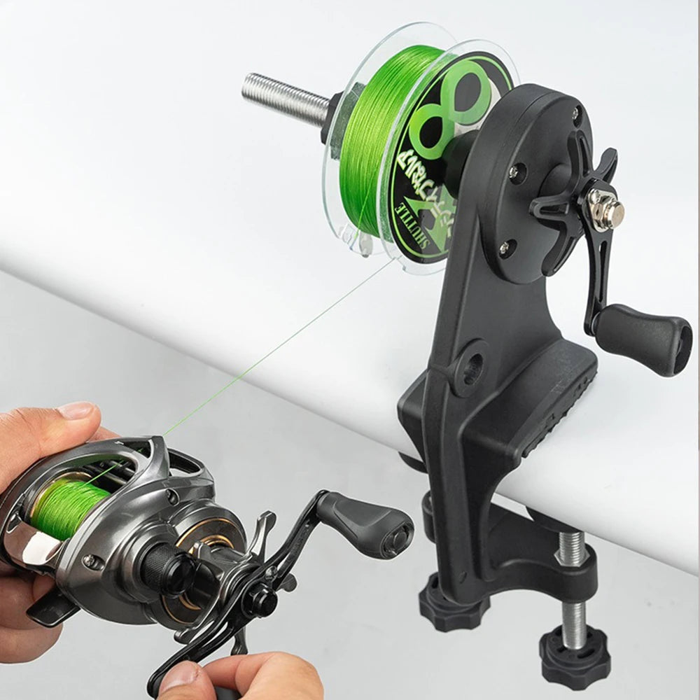 Portable Lightweight Fishing Line Winder Spooler Antirust Sturdy Line Winder fishing accessories For fishing Reel fishing tools