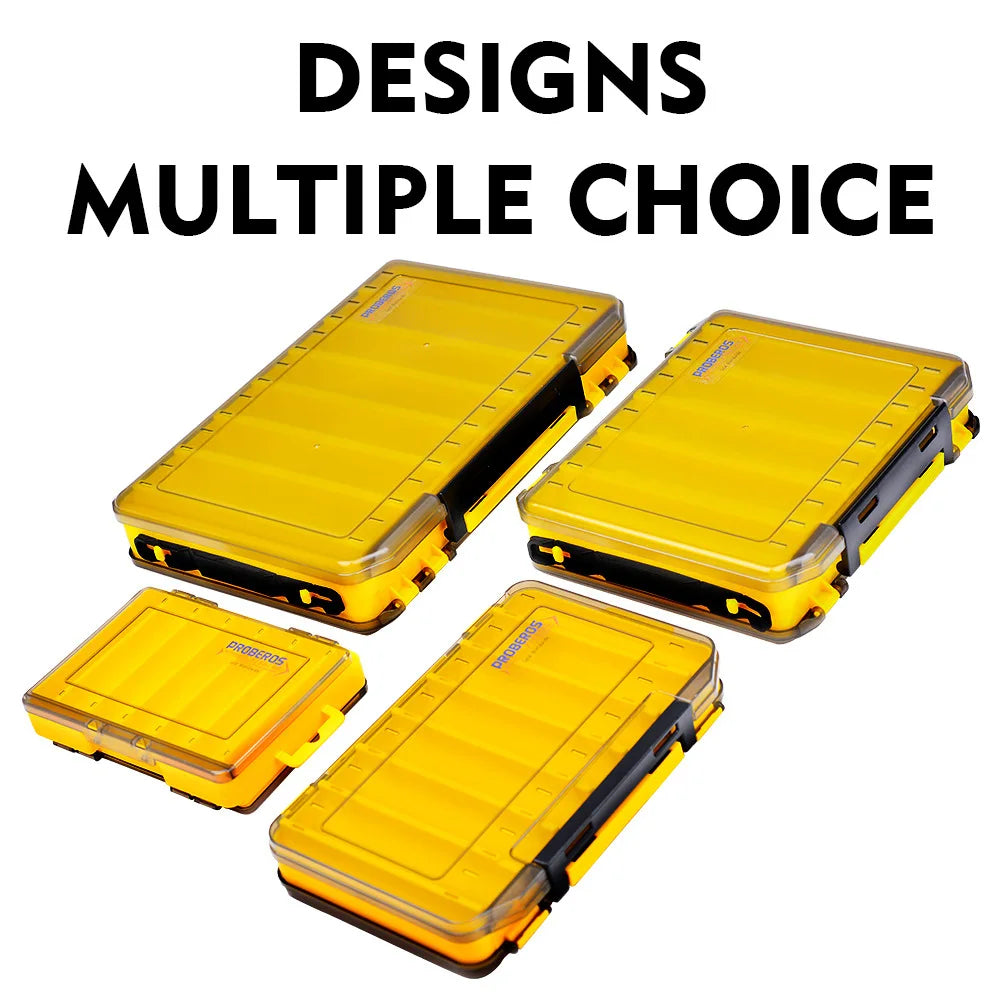 Versatile 10-Cell Double-Sided Fishing Tackle Box - Durable, Easy Access Bait & Tool Organizer for All Your Fishing Adventures