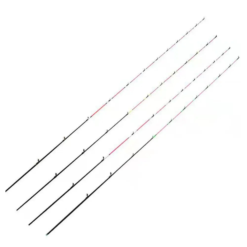 Fiberglass/Carbon Half-titanium Fishing Rod Tip Half/All Titanium Alloy Retractable Carbon Fiber Portable Ice fishing