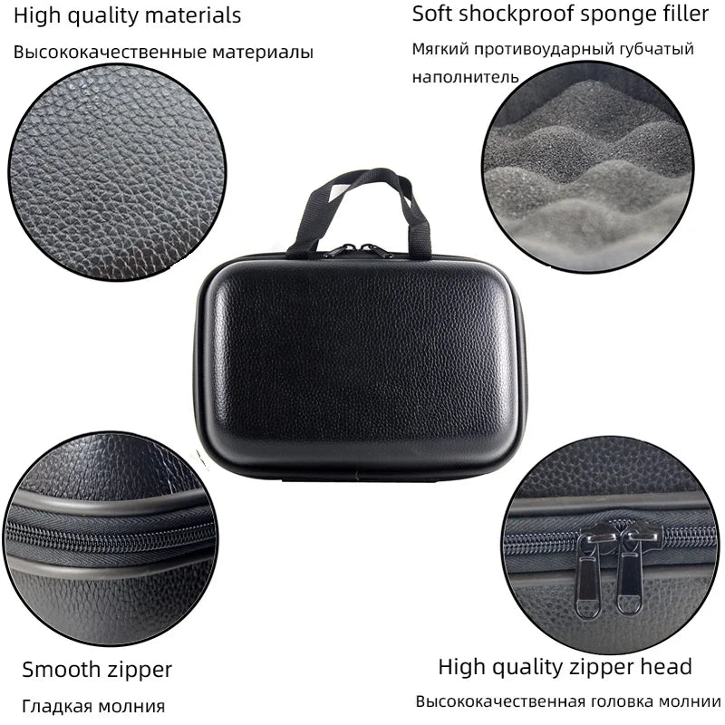 Fishing Tackle Storage Bag Waterproof Holder Pouch Fishing Protective Case Spinning Reel Shockproof Box for 1-2 Fishing Reels