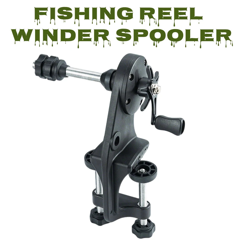 Portable Lightweight Fishing Line Winder Spooler Antirust Sturdy Line Winder fishing accessories For fishing Reel fishing tools