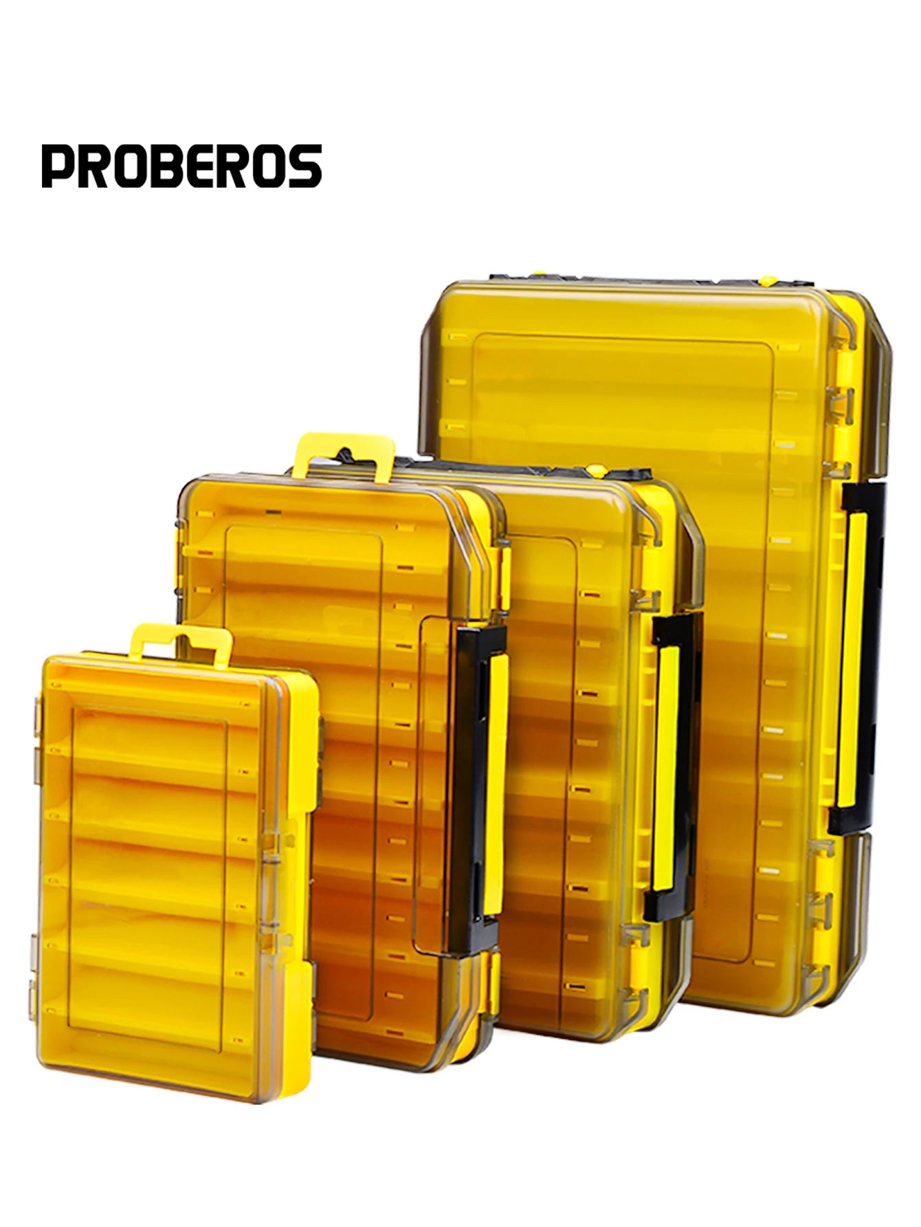 Versatile 10-Cell Double-Sided Fishing Tackle Box - Durable, Easy Access Bait & Tool Organizer for All Your Fishing Adventures