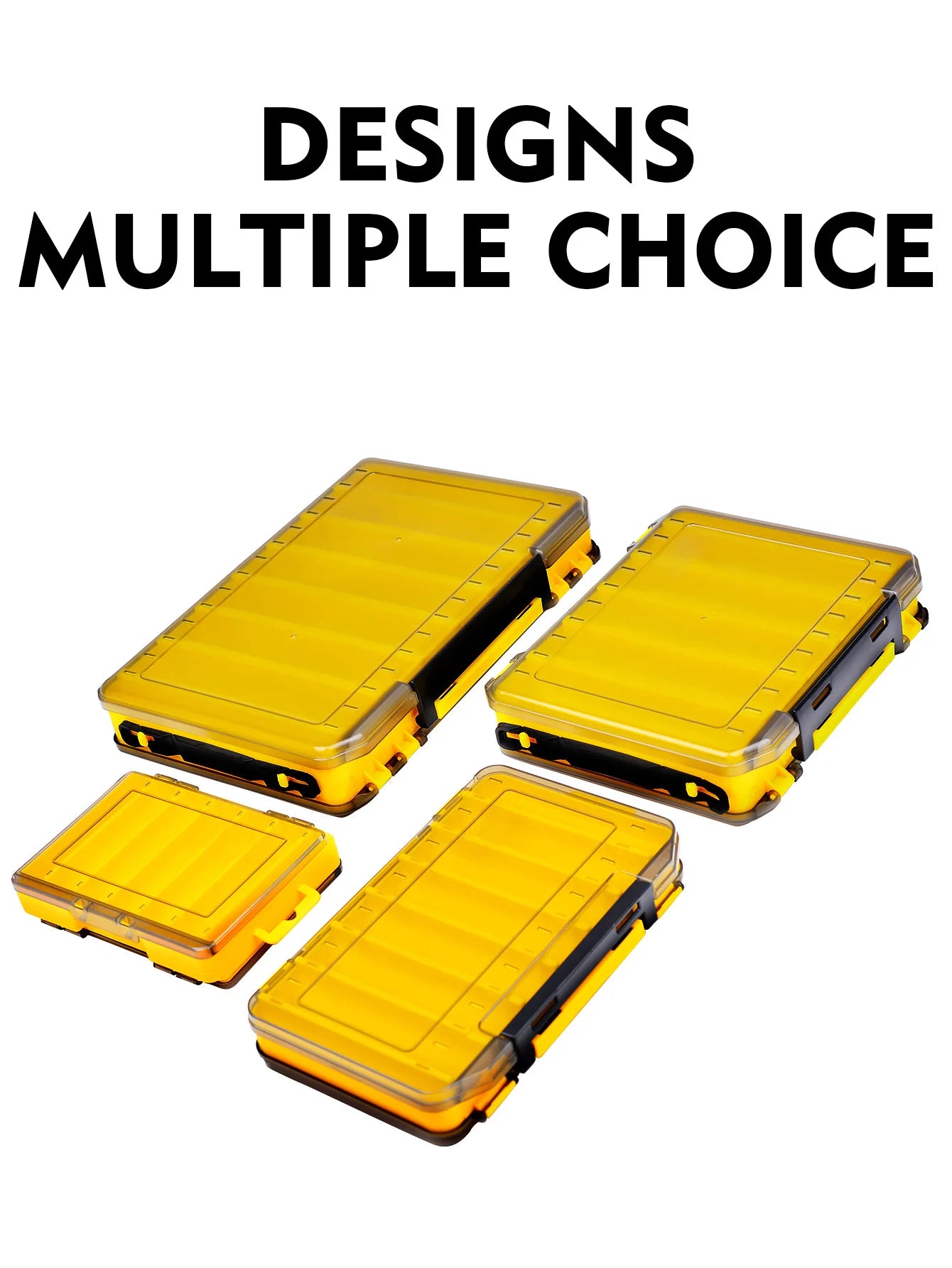 Versatile 10-Cell Double-Sided Fishing Tackle Box - Durable, Easy Access Bait & Tool Organizer for All Your Fishing Adventures