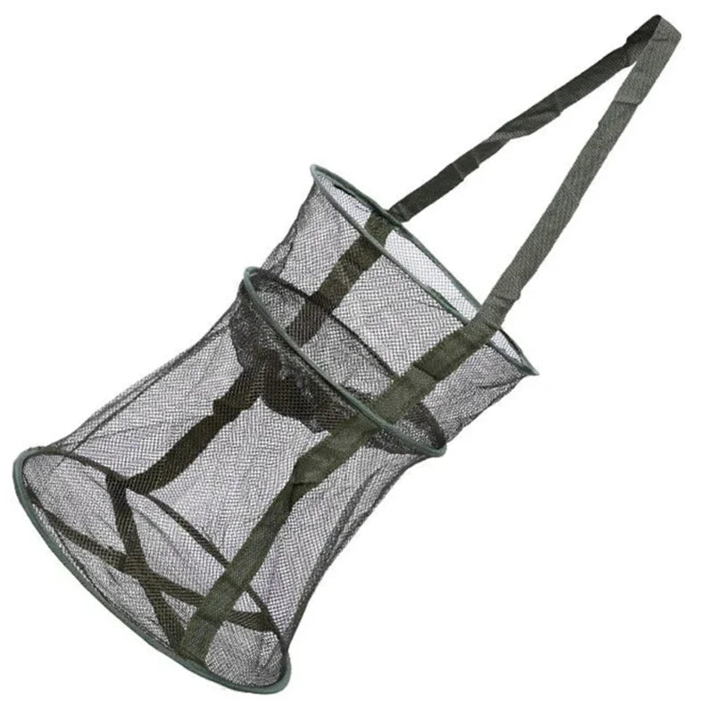 Collapsible Fishing Net Shrimp Fish Trap /Carp /Eels Traps fishing Net - Perfect Fishing Tackle for Outdoor Enthusiasts