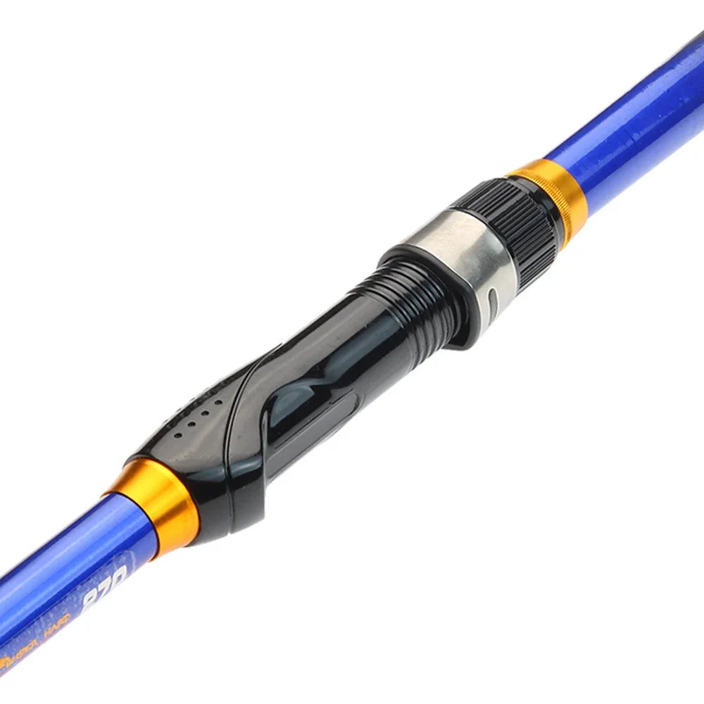 BAKAWA Telescopic Rock Fishing Rod Spinning Fly Carp Feeder Carbon Fiber Pesca 3M 2.7M 2.4M 2.1M 1.8M 1.5M Mini Travel Reel Seat