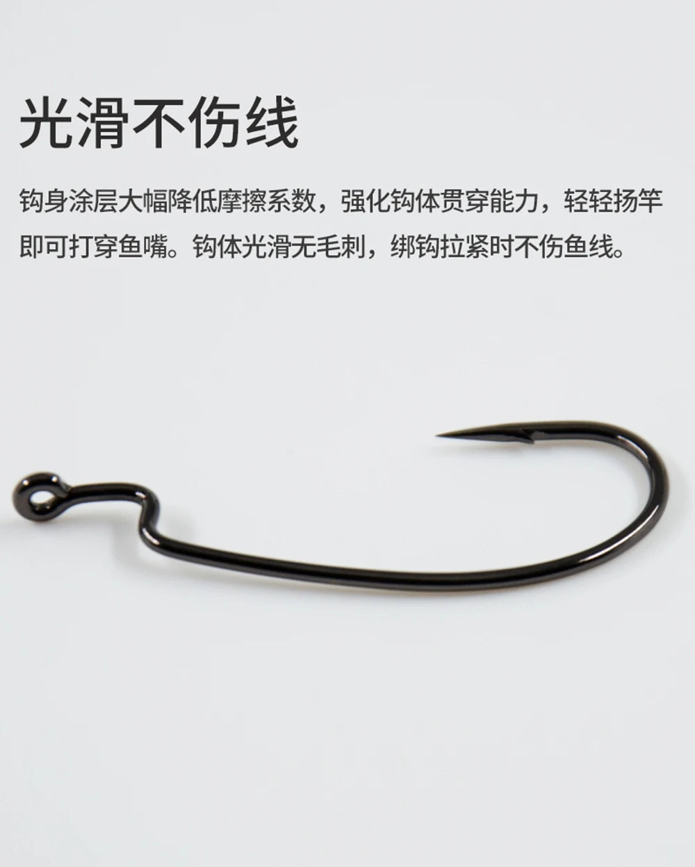 BKK 9003 & 9003CD 3X Strength Wide Gap Sharp Soft Worm Hook Jigging Offset Hooks Crank Baits Fishhook Texas Rig Bass Carp Pesca