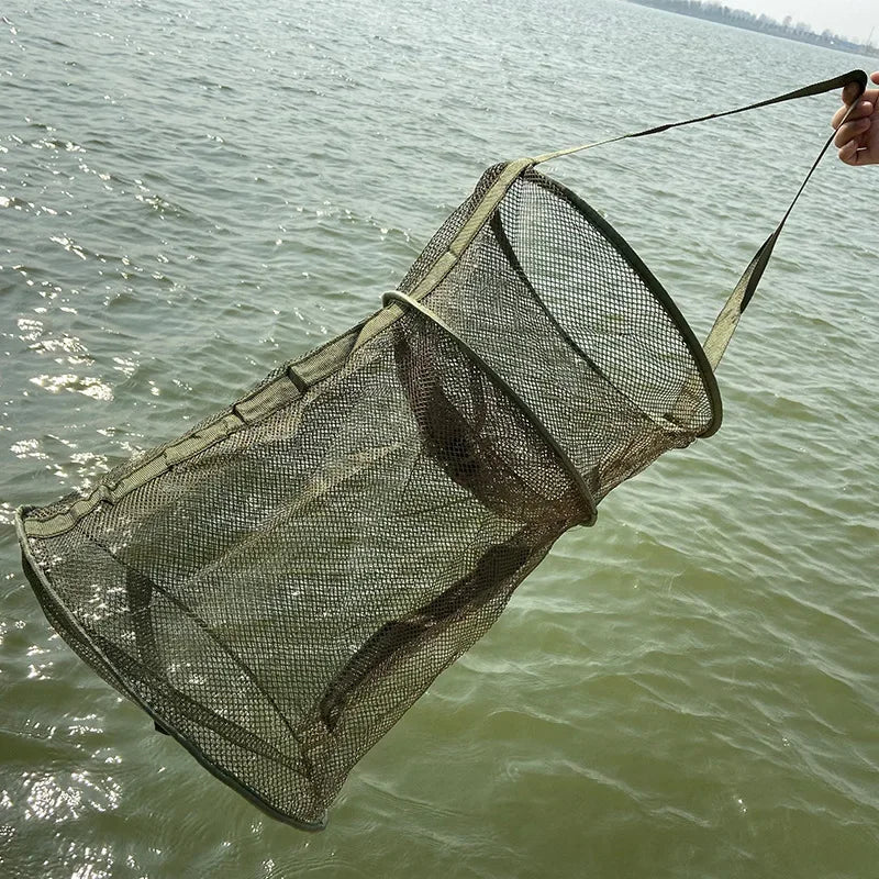 Collapsible Fishing Net Shrimp Fish Trap /Carp /Eels Traps fishing Net - Perfect Fishing Tackle for Outdoor Enthusiasts