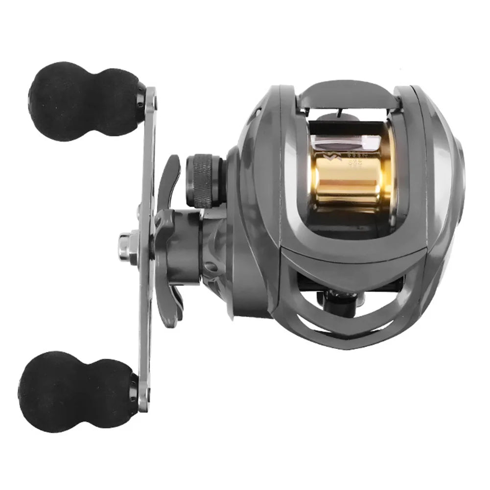 Baitcasting Reel Magnetic Brake System 7.2/1 Gear Ratio High Speed Fishing Reel Right Left Hand Casting Reels for freshwater