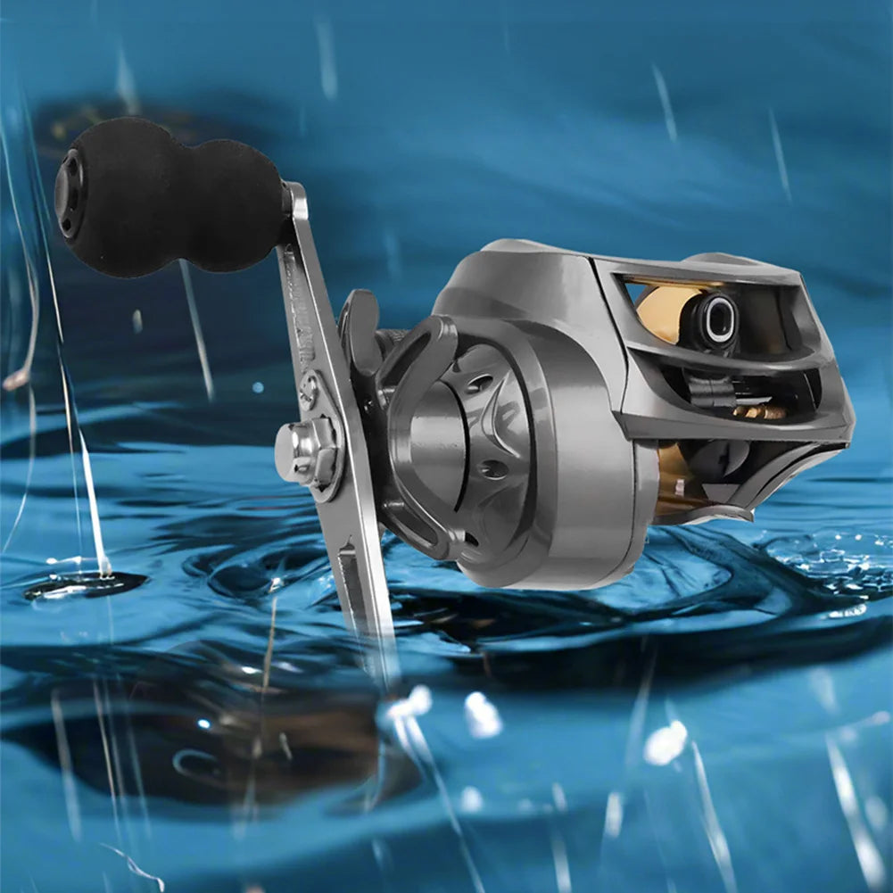 Baitcasting Reel Magnetic Brake System 7.2/1 Gear Ratio High Speed Fishing Reel Right Left Hand Casting Reels for freshwater
